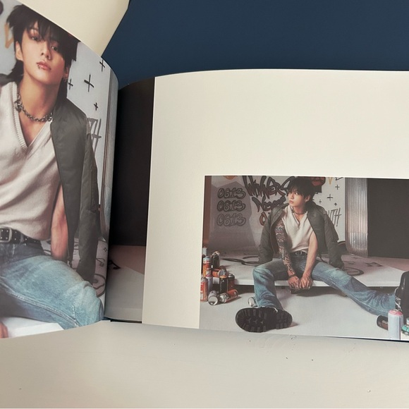 BTS Jungkook Golden Substance Blue Album Version Barnes and Noble - Picture 5 of 14